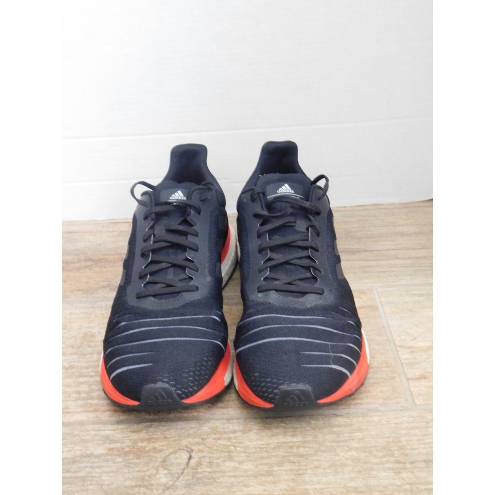 Adidas Men AC8134 Solar Drive Boost Black Lace-Up Mesh Running Shoes 13